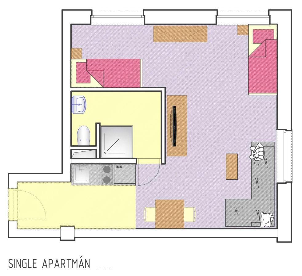 Rezort Gothal Apartmany A Penziony Доновалы Номер фото